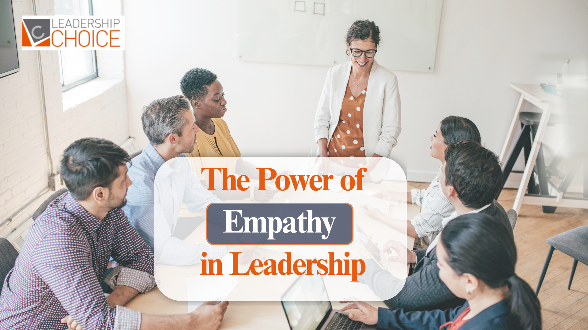 A leader showing empathy and understanding while listening to a team member during a workplace conversation.