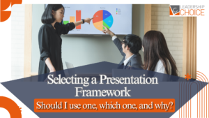 Leadership presentation skills for organizing key information, understanding audience needs, and delivering persuasive business presentations.